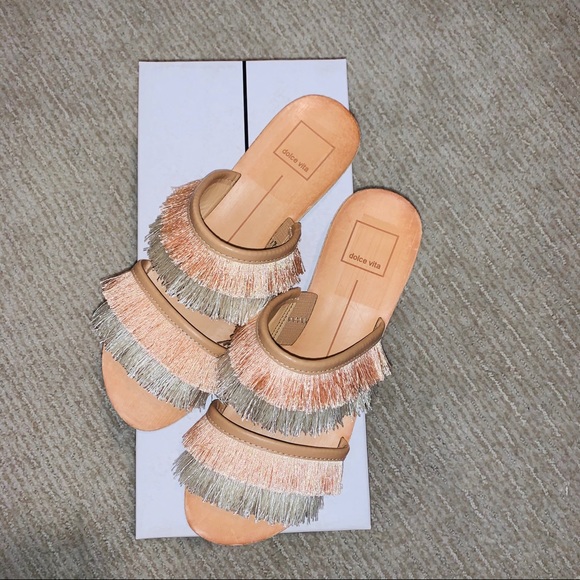 dolce vita haya fringe sandals